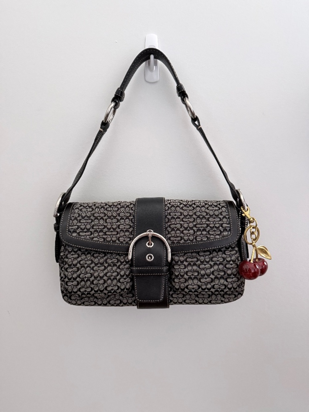 Vintage Coach Signature Soho Shoulder Bag